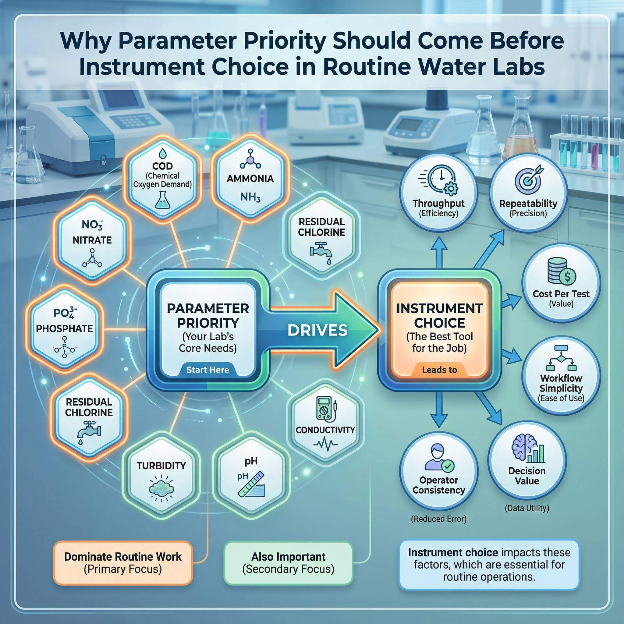 Why Parameter Priority Should Come Before Instrument Choice in Routine Water Labs