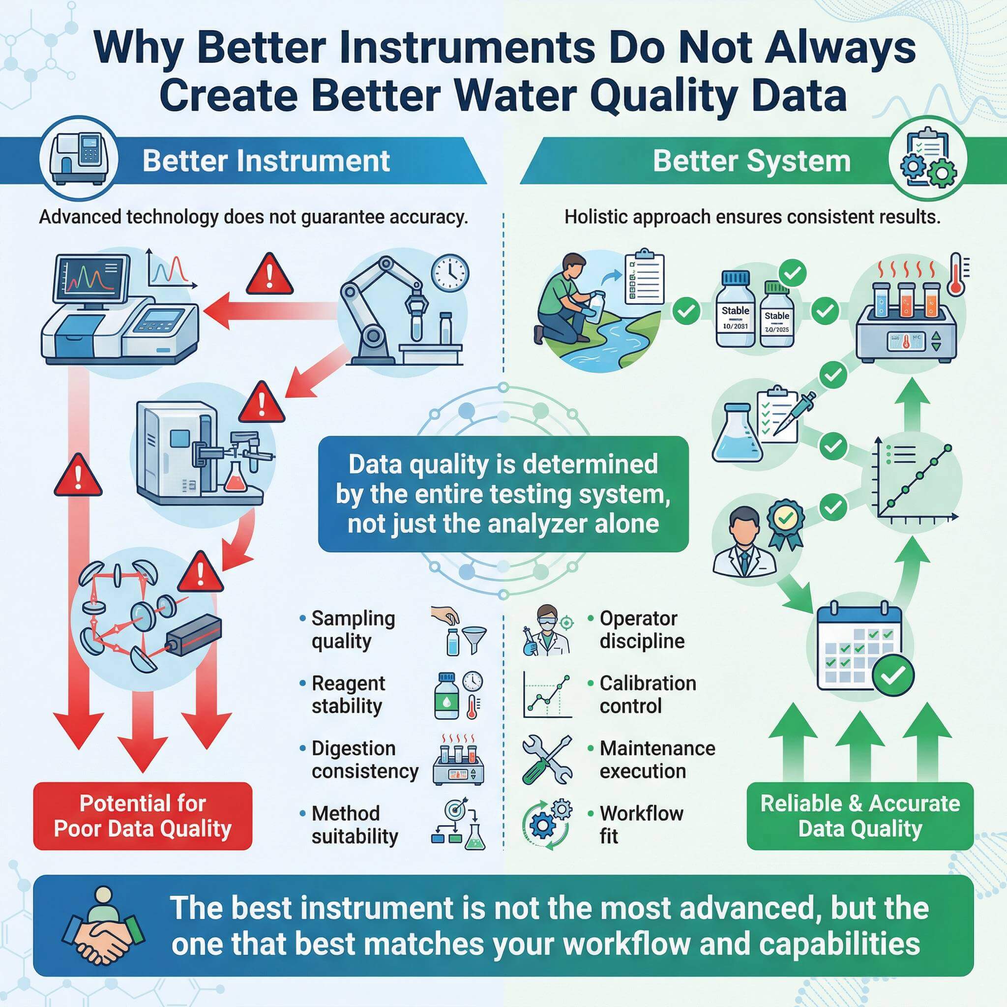 Why Better Instruments Do Not Always Create Better Water Quality Data