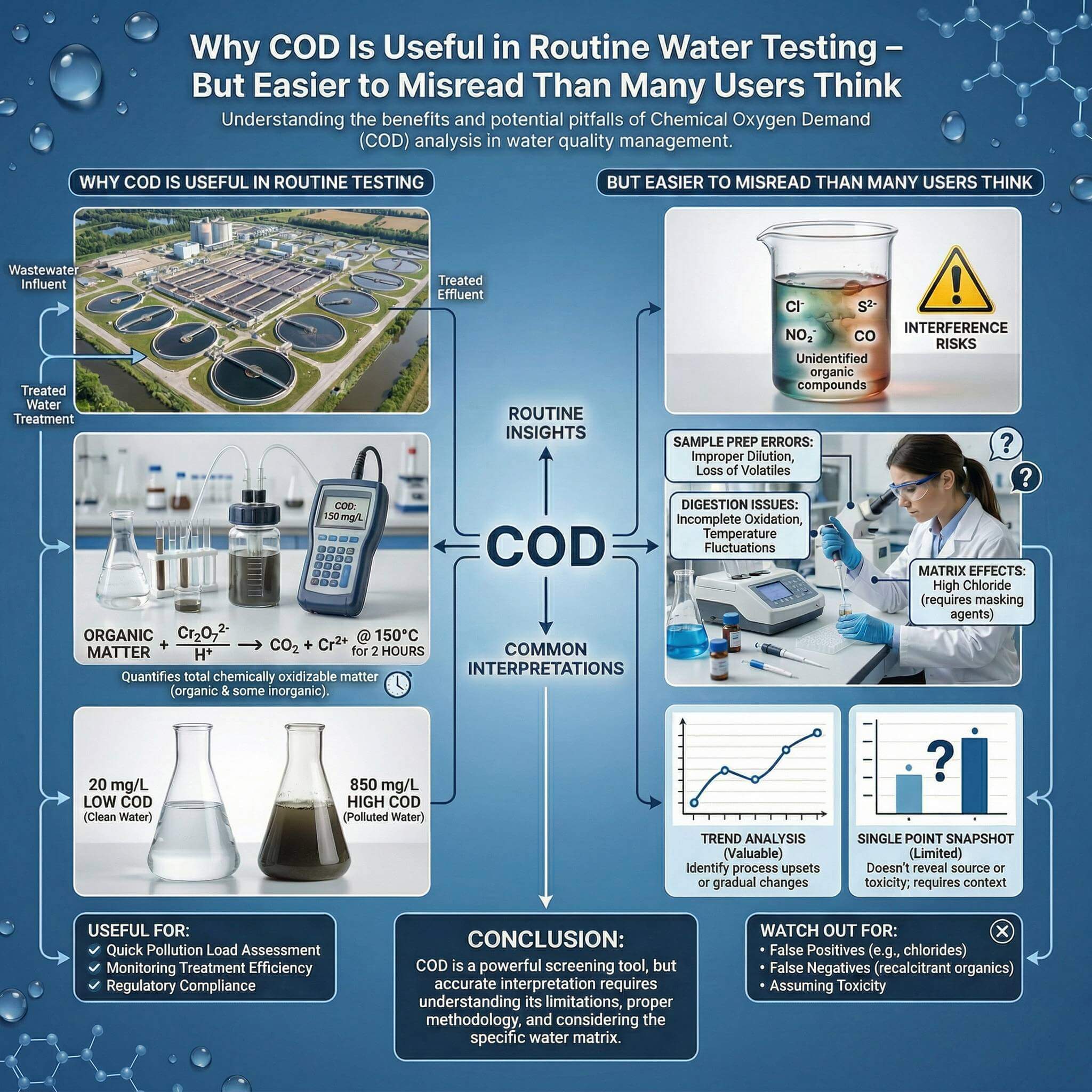 Why COD Is Useful in Routine Water Testing — But Easier to Misread Than Many Users Think