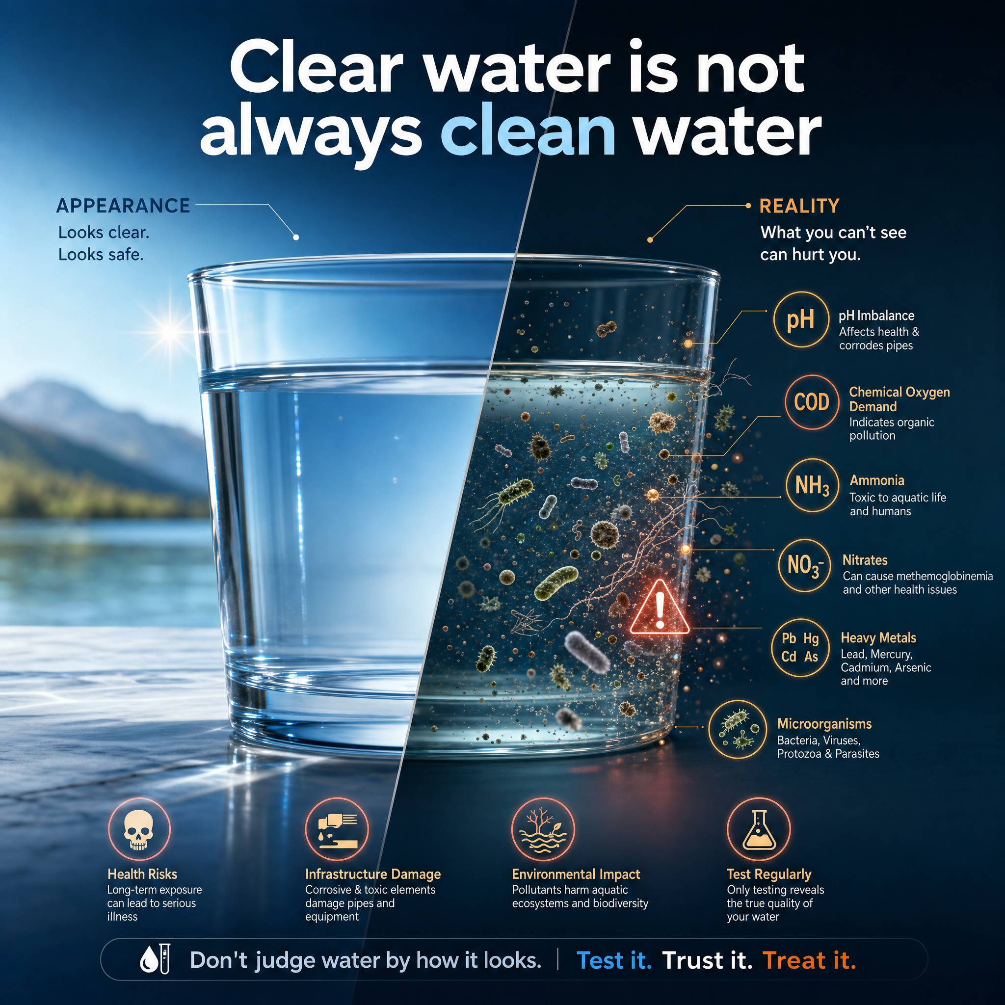 Clear Water Is Not Always Clean Water